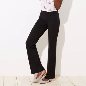 Black Marisa Fit Trouser Pants Size 6 LOFT
